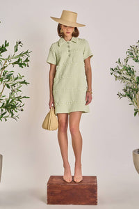 English Factory - Textured Mini Dress