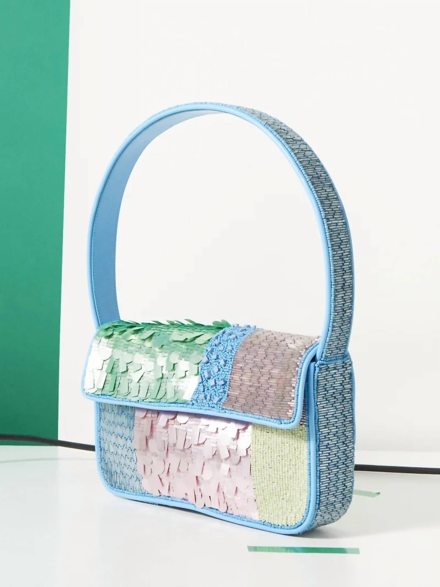 Staud - Women's Tommy Patchwork Shoulder Bag