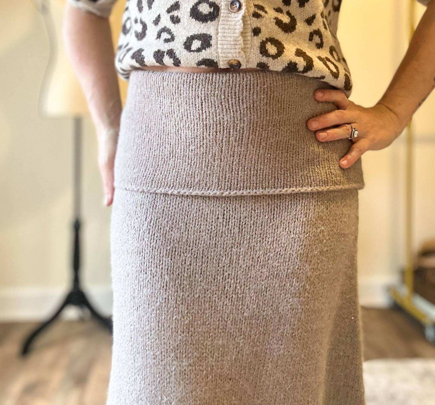 Mustard Seed - Maxi Sweater Skirt