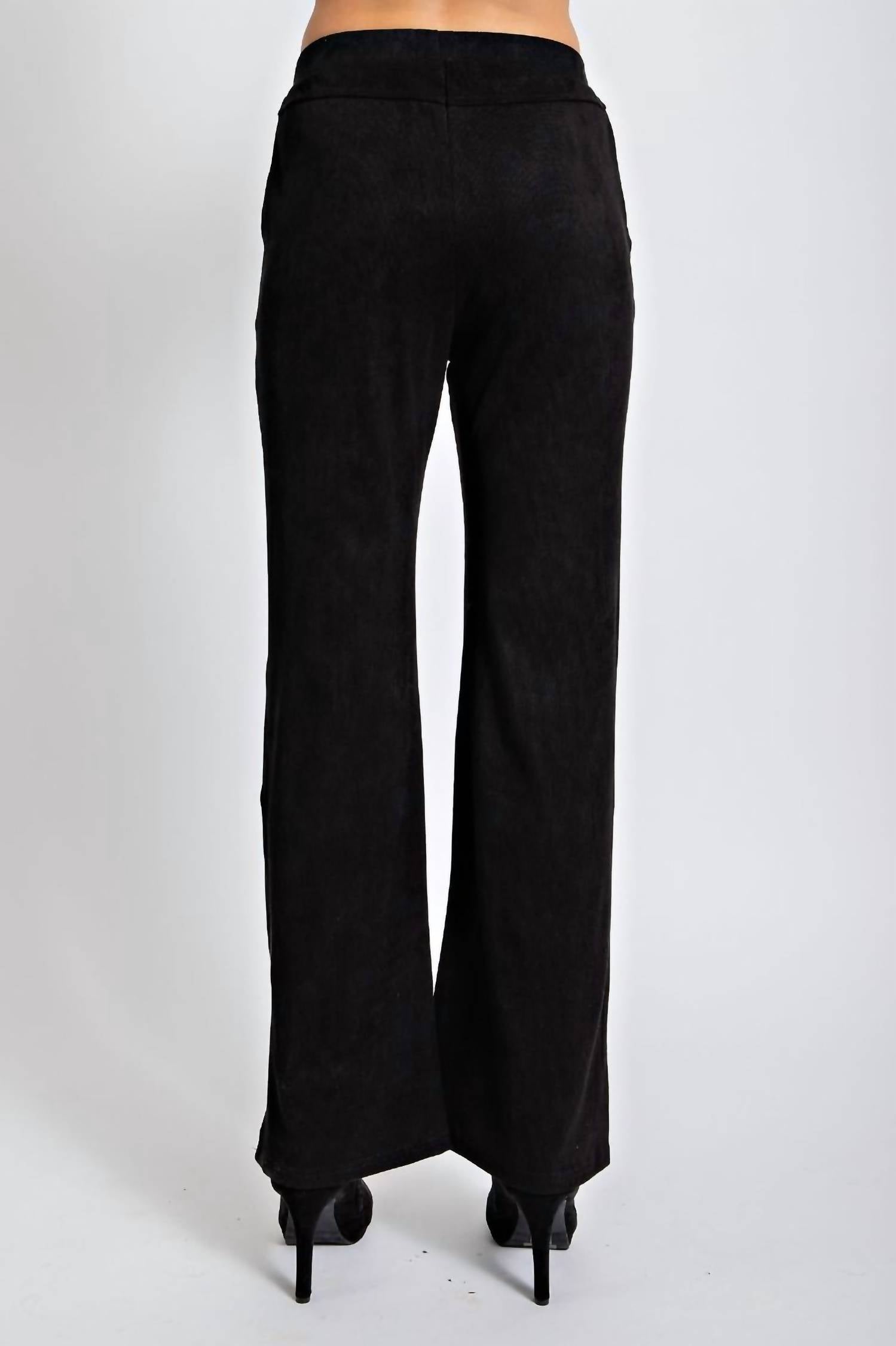Easel - High Rise Flared Pants
