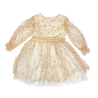 Doe A Dear - Kids Glitter Star Mesh Dress
