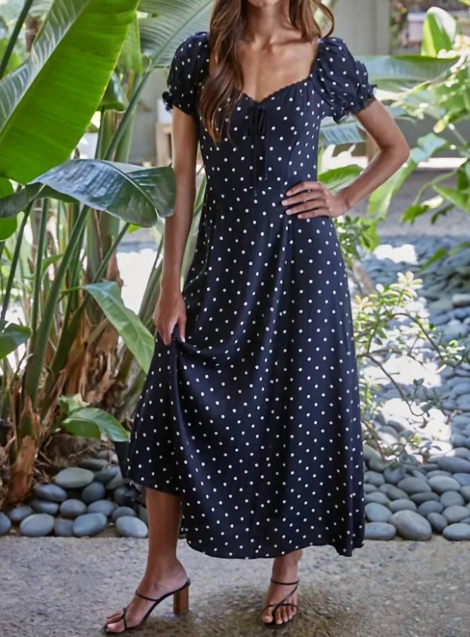 Mint Exclusives - Dottie Back Smocked Dress