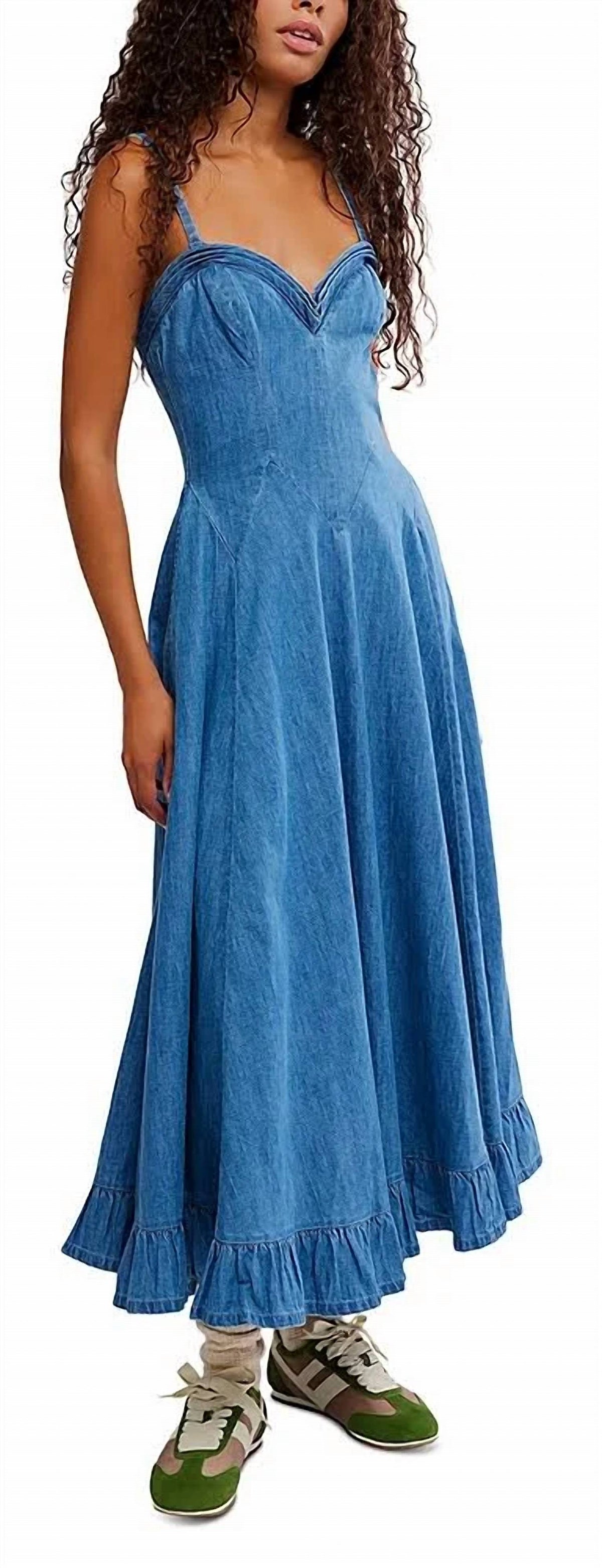 Free People - Another Season Midi Dress