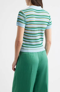 Deluc - Levanzo Stripe Knit Polo