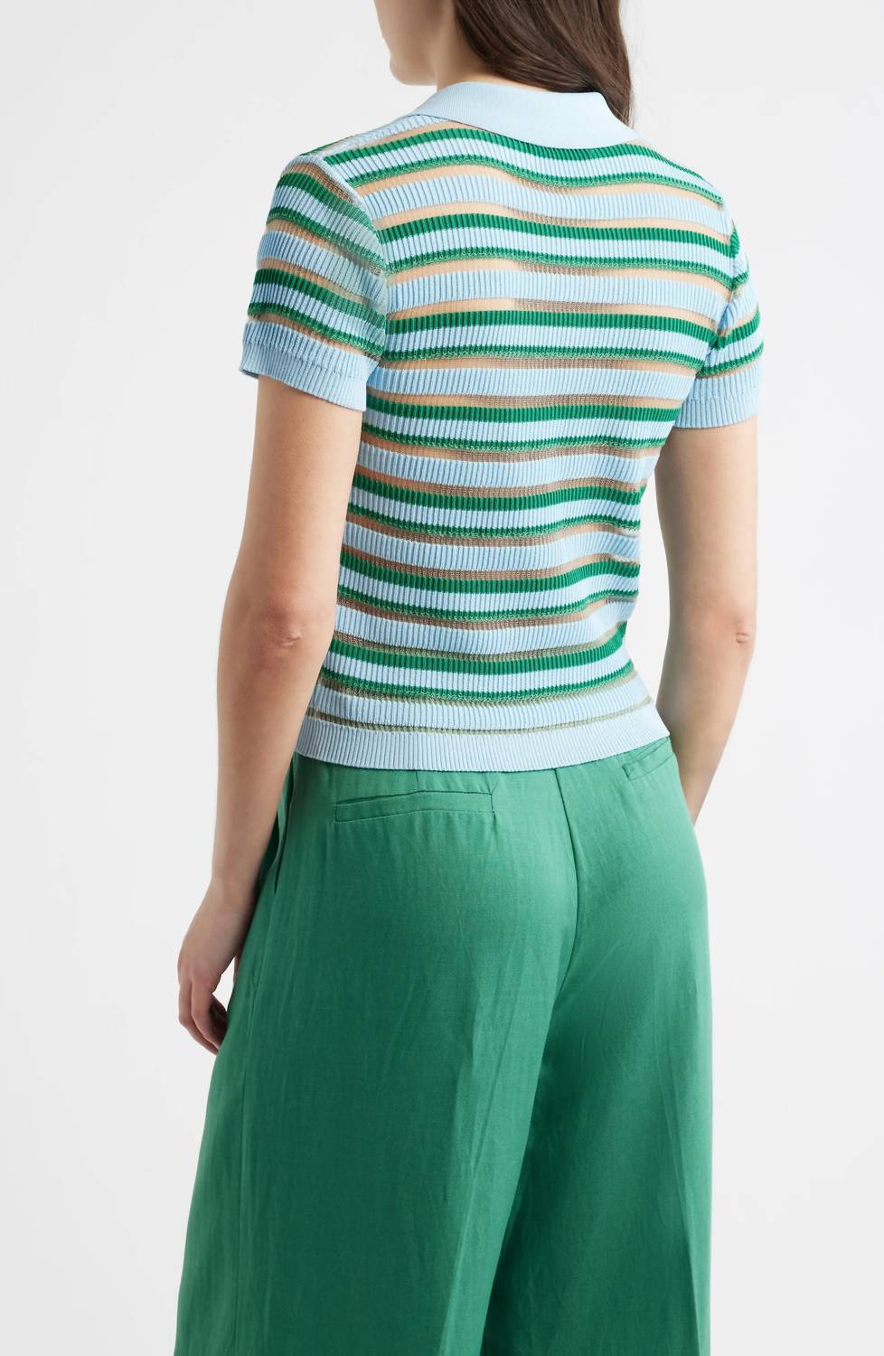 Deluc - Levanzo Stripe Knit Polo