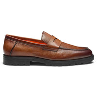 Santoni - Men's Rock Lugsole Penny Loafer