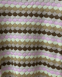 Listicle - Women's Striped Dot Knit Sweater