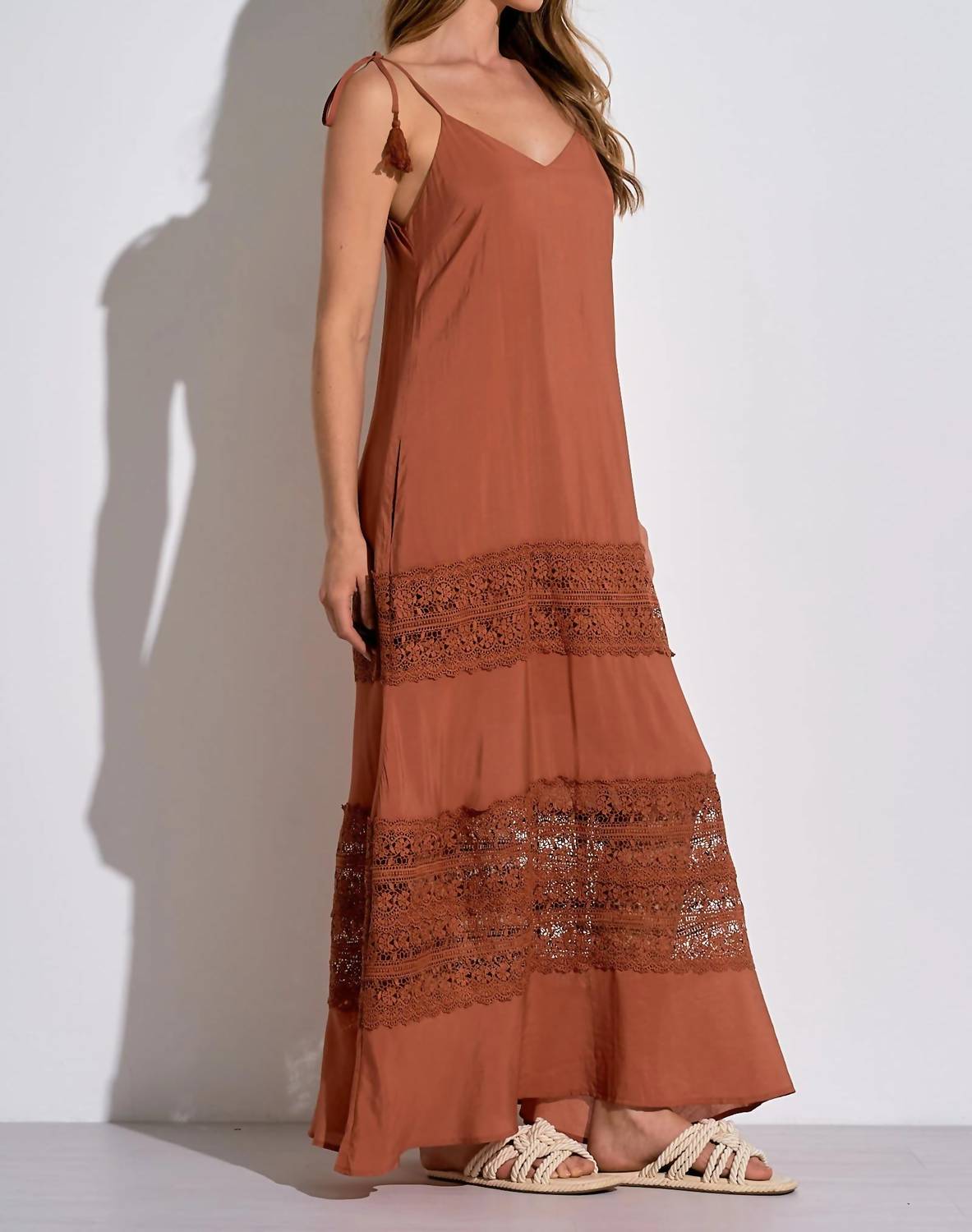 Elan - Crochet Maxi Dress