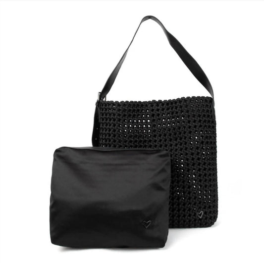 Prenelove - Women's Osler Woven Hand-knotted Hobo Bag