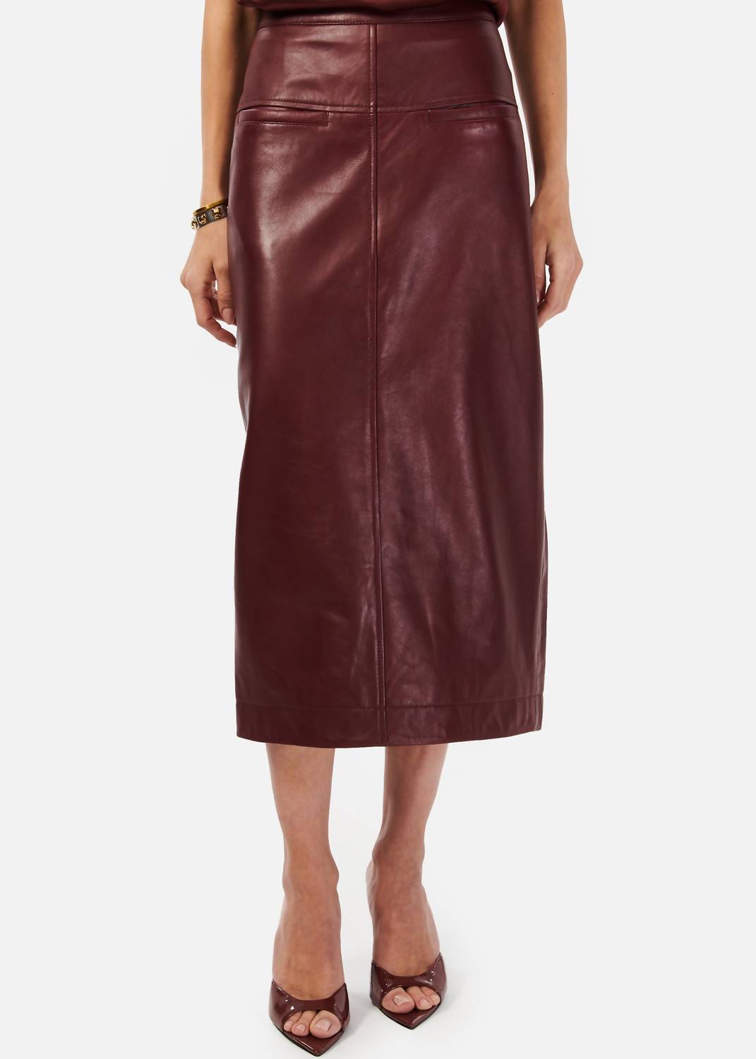 Cami Nyc - Inaya Leather Skirt