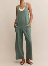Z Supply - Brasilia Scoop Neck & Tapered Leg Jumpsuit