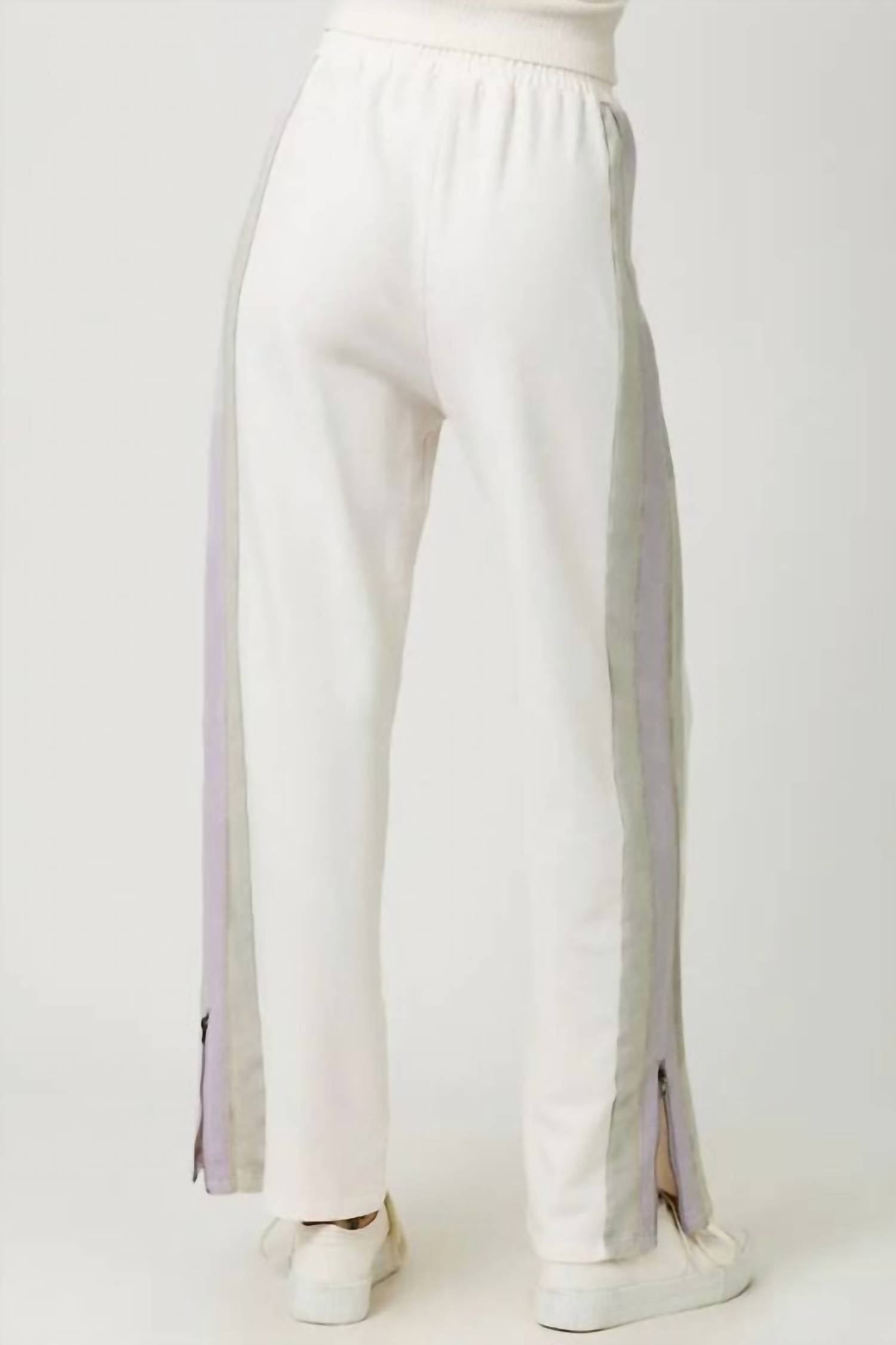 Mystree - Color Block Terry Pants