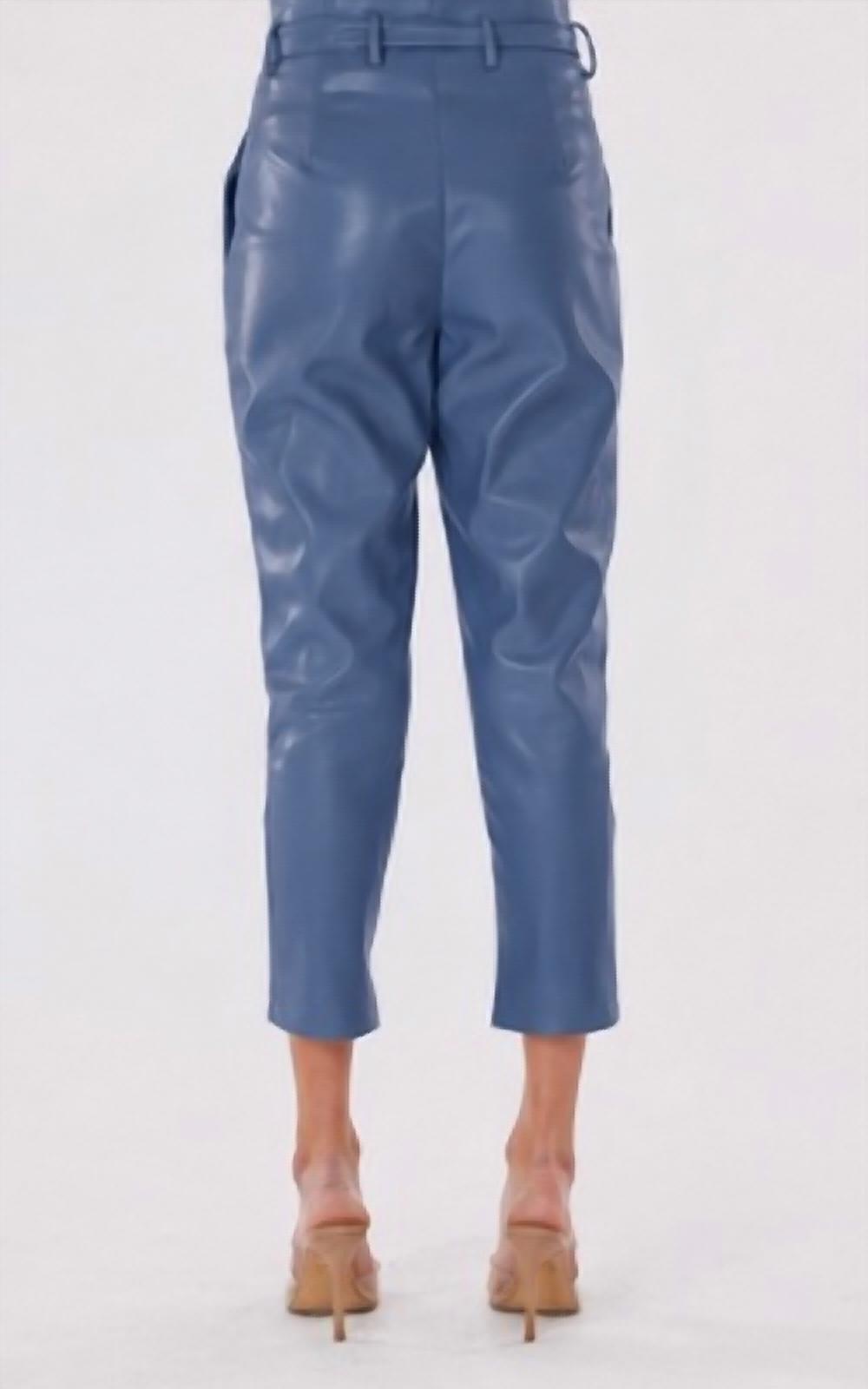 Dolce Cabo - Leather Crop Pants