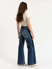 Daze - Far Out High Rise Wide Jeans