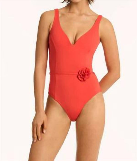 Sea Level Australia - Women's Casa Del Mar Plunge One Piece