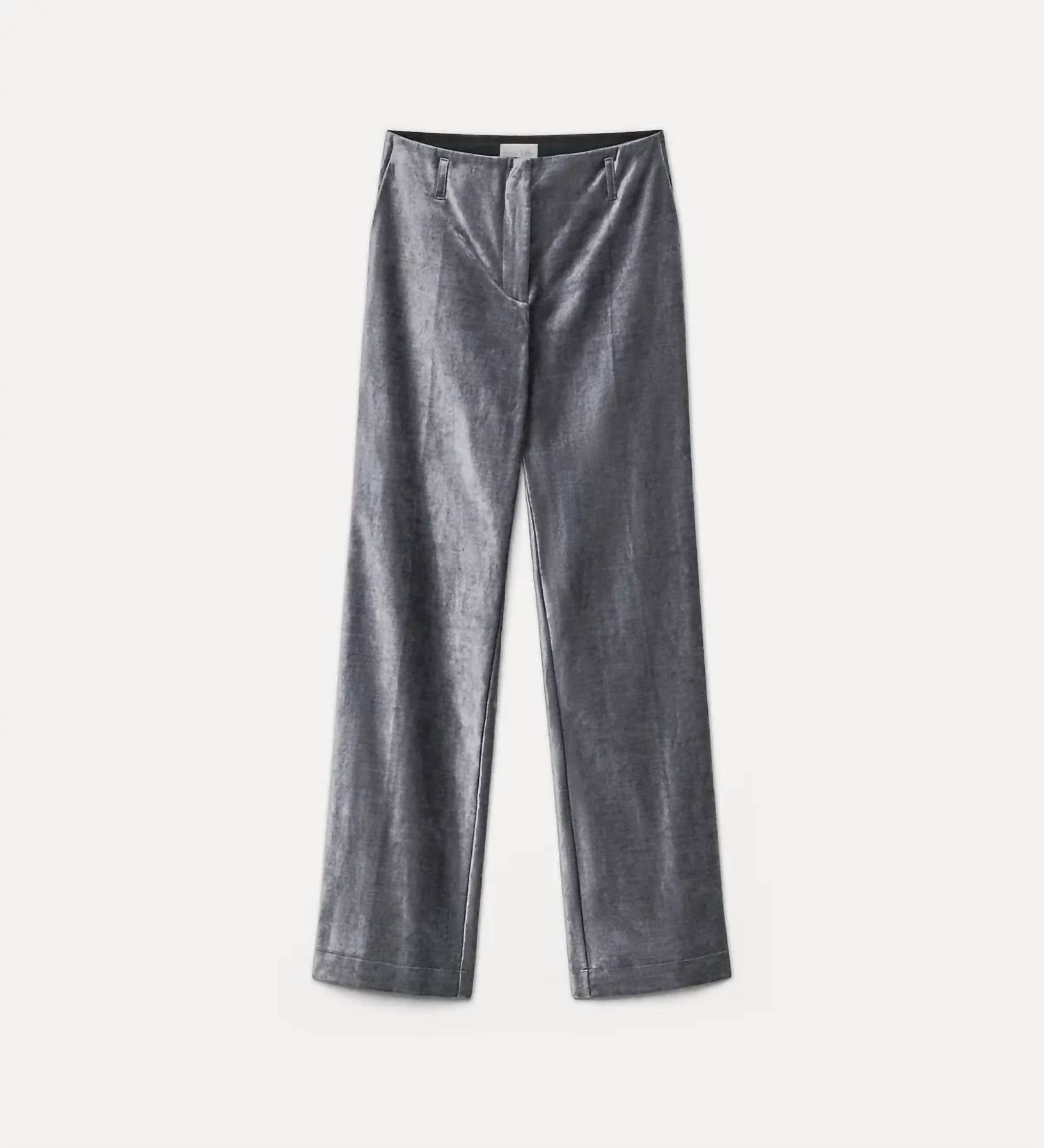 Forte Forte - Stretch Velvet Flare Pants