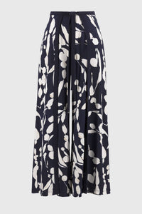 Joseph Ribkoff - Floral High-waisted Trousers
