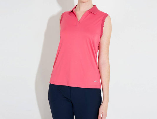 Abacus Sportswear Us - Victoria Drycool Sleeveless Polo