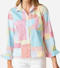 Habitat - Shaped Shirt - Patchwork Multi