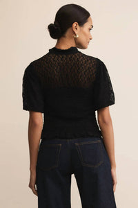 Z Supply - Glimpse Lace Smocked Top
