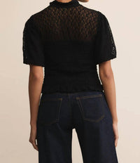 Z Supply - Glimpse Lace Smocked Top