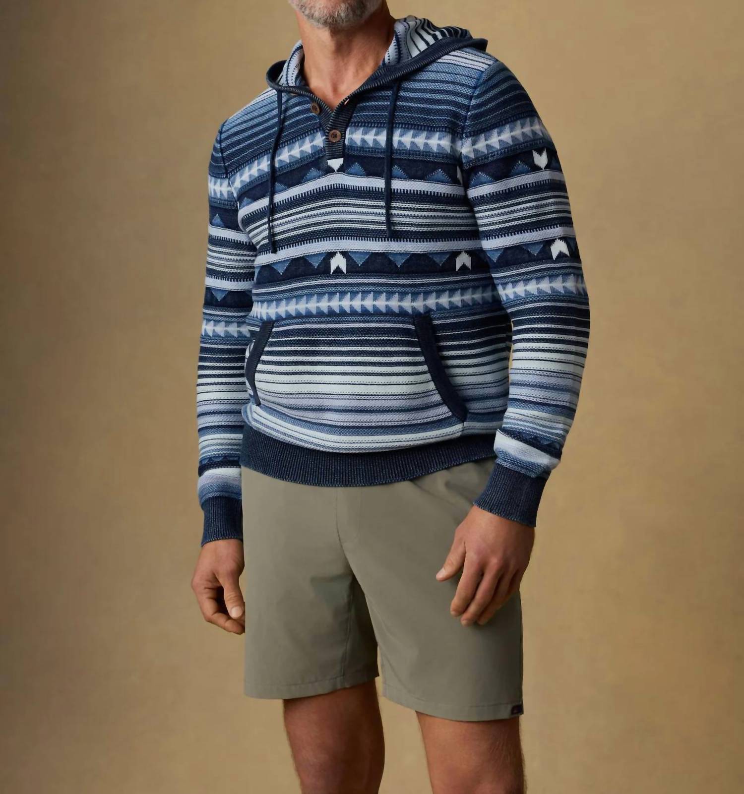 Faherty - Organic Cotton Long Sleeve Hoodie