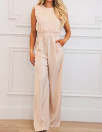 Do+Be - Bette Satin Jumpsuit