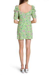 Wayf - Liv Floral Puff Sleeve Dress
