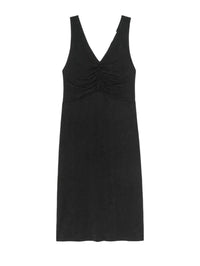 Nation LTD Sumi Tank Midi Dress in jet black 1 - women's dress - view 5