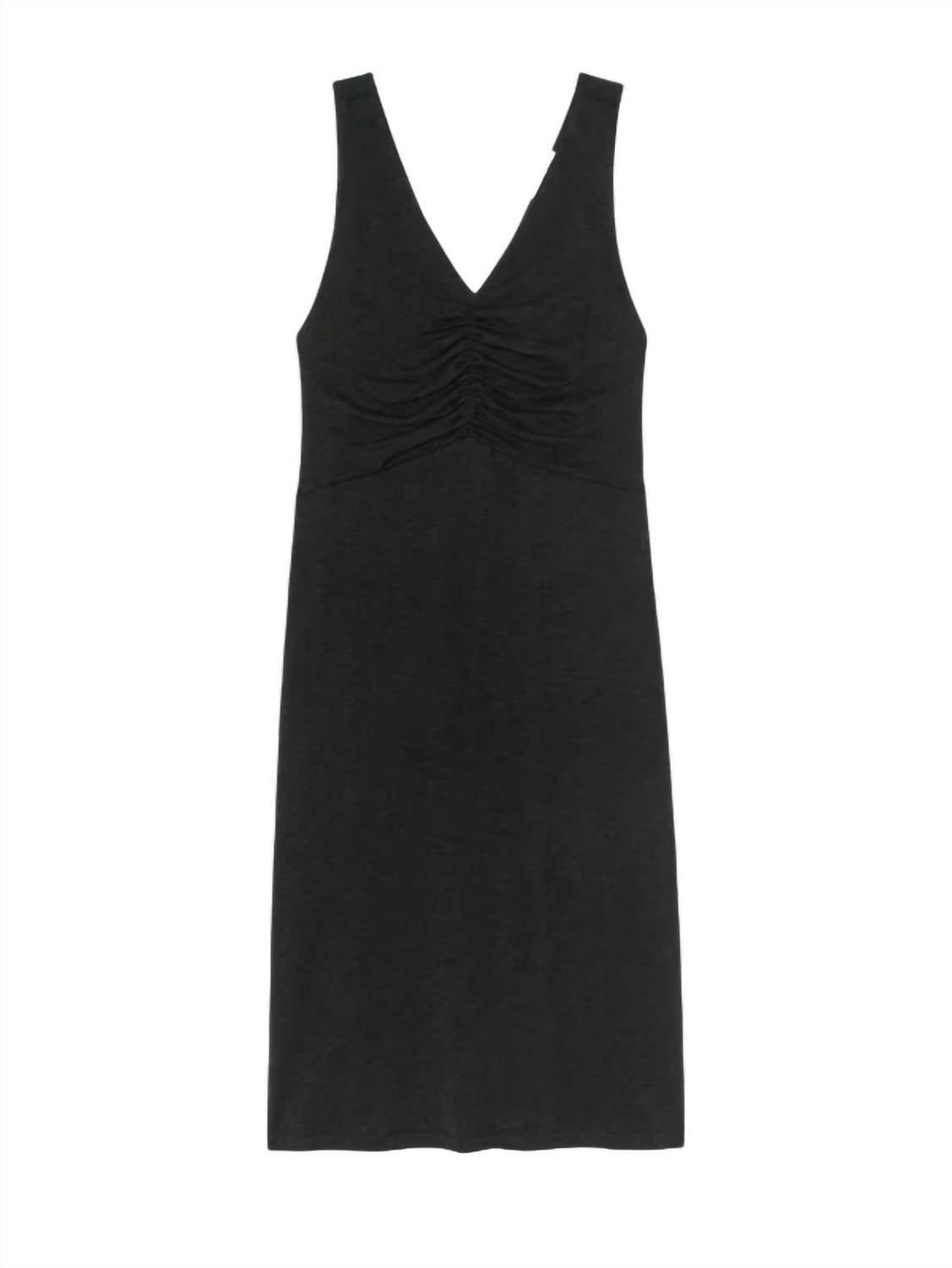 Nation LTD Sumi Tank Midi Dress in jet black 1 - women's dress - view 5
