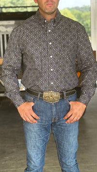 Panhandle - Medallion Print Western Shirt