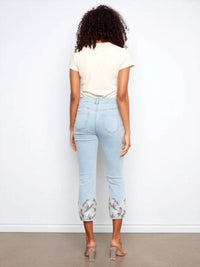 Charlie B - Cropped Slim Stretch Pants
