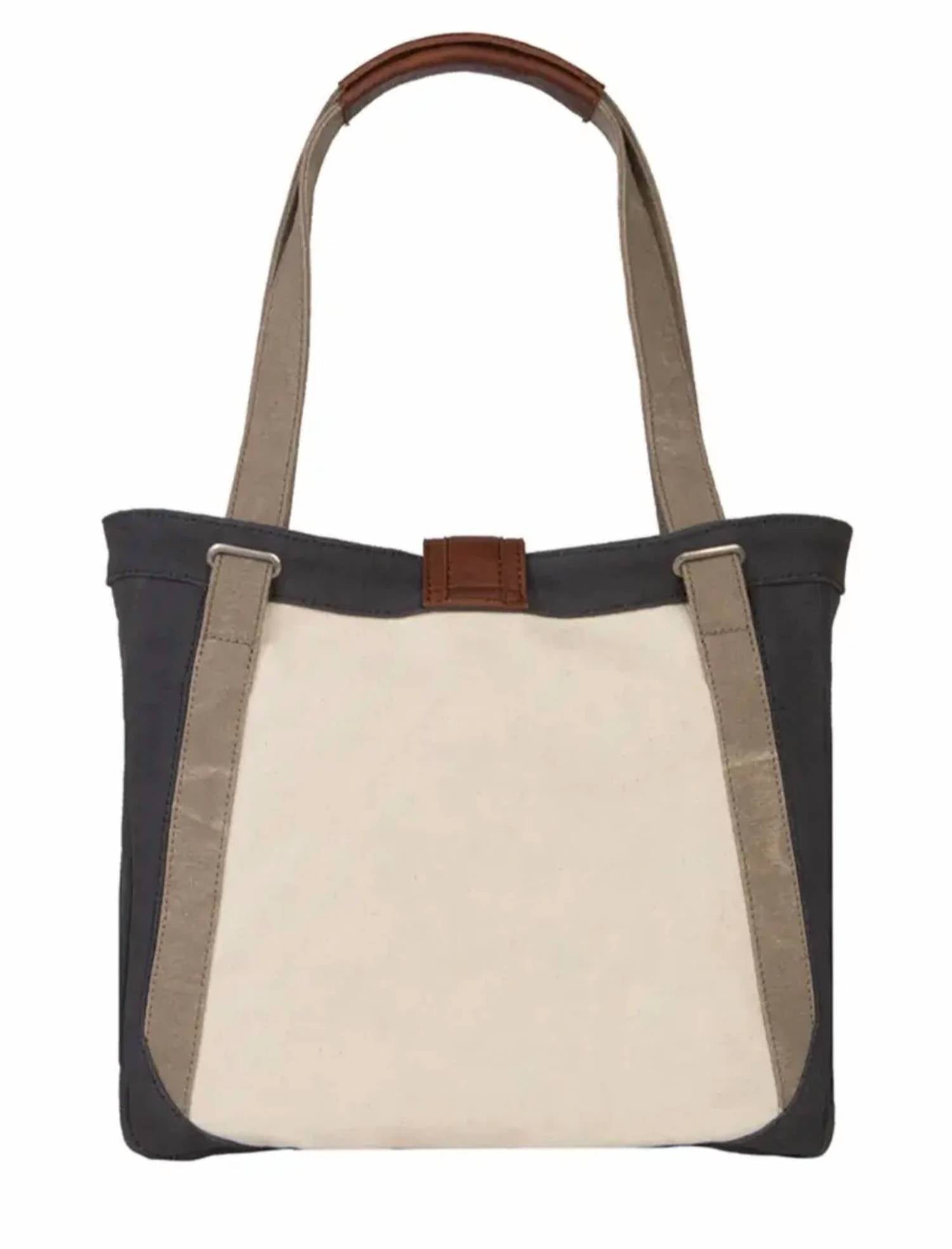 Mona B - Women's Nora Canvas Shoulder Bag