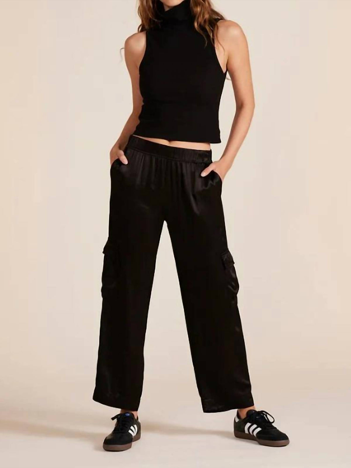 Bobi - Straight Leg Cargo Pants