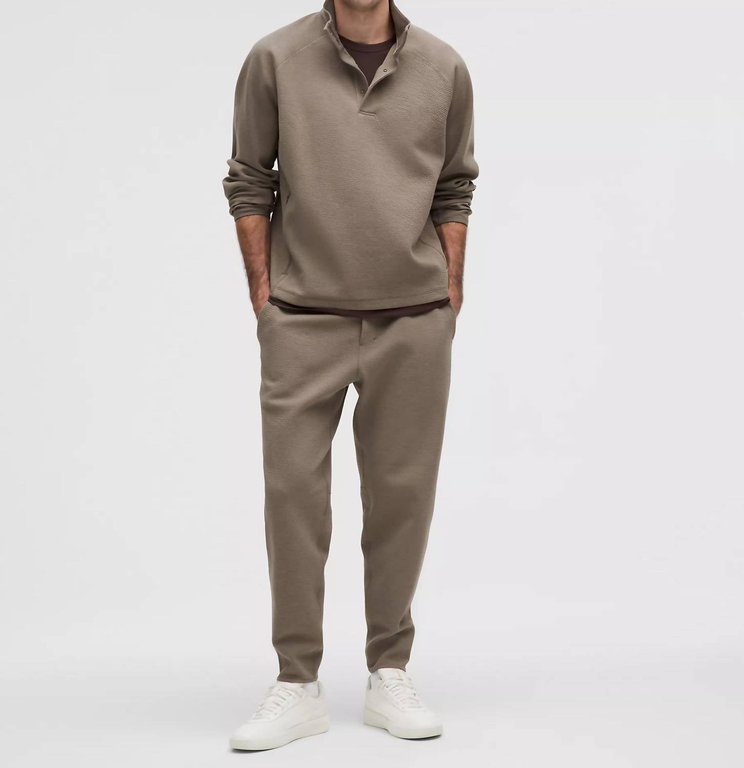 Lululemon - Men's Textured Spacer Anorak Sweatshirt