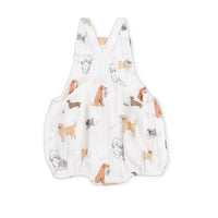 Angel Dear - Kids Awesome Dogs Muslin Sunsuit