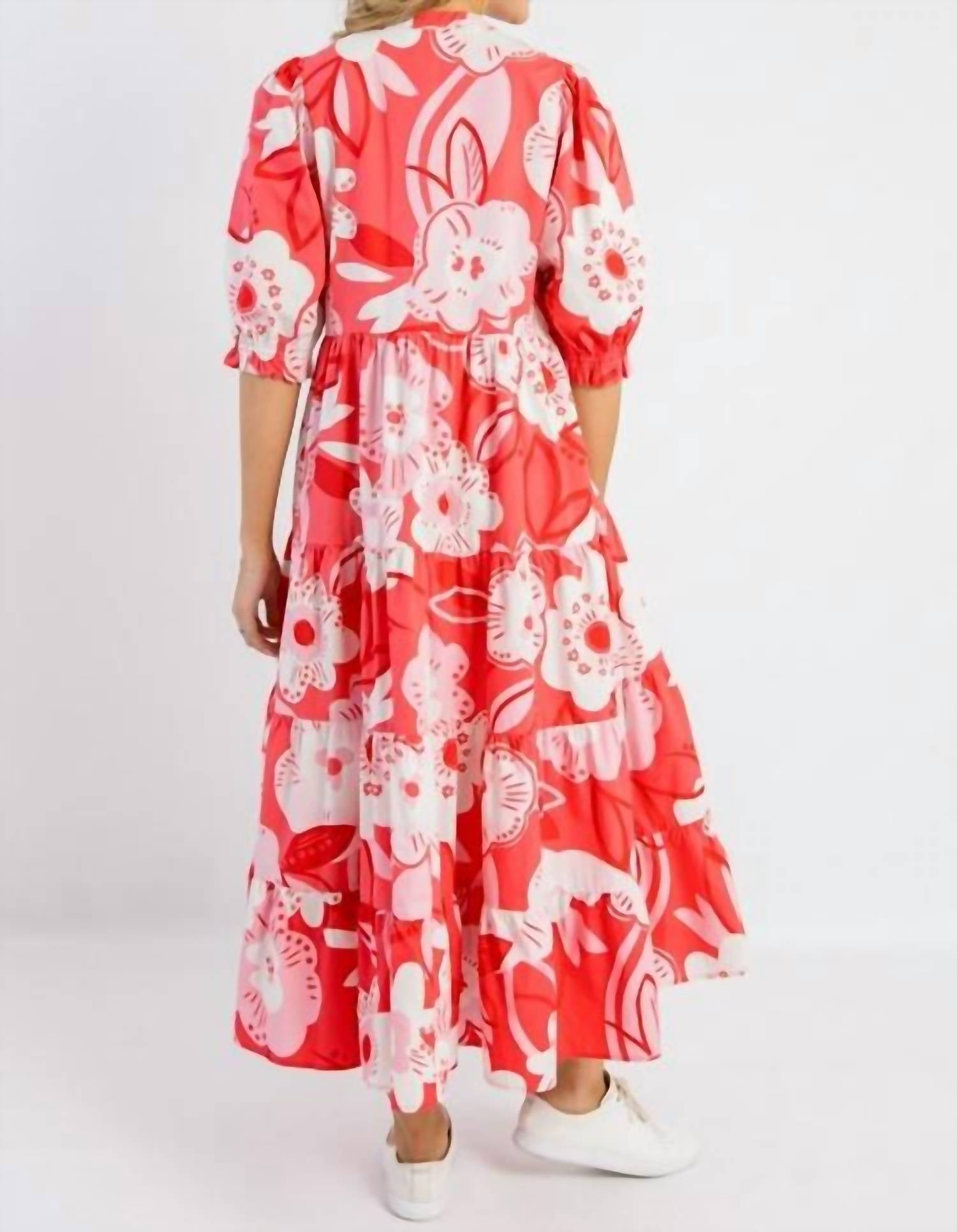 Karlie - Floral Maxi Dress