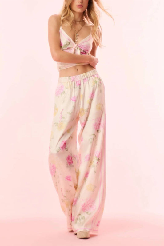 Loveshackfancy - Helia Wide Leg Pant