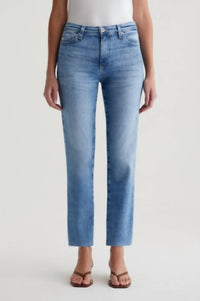 Ag Jeans - Mari Mid Rise Slim Straight Crop Jeans