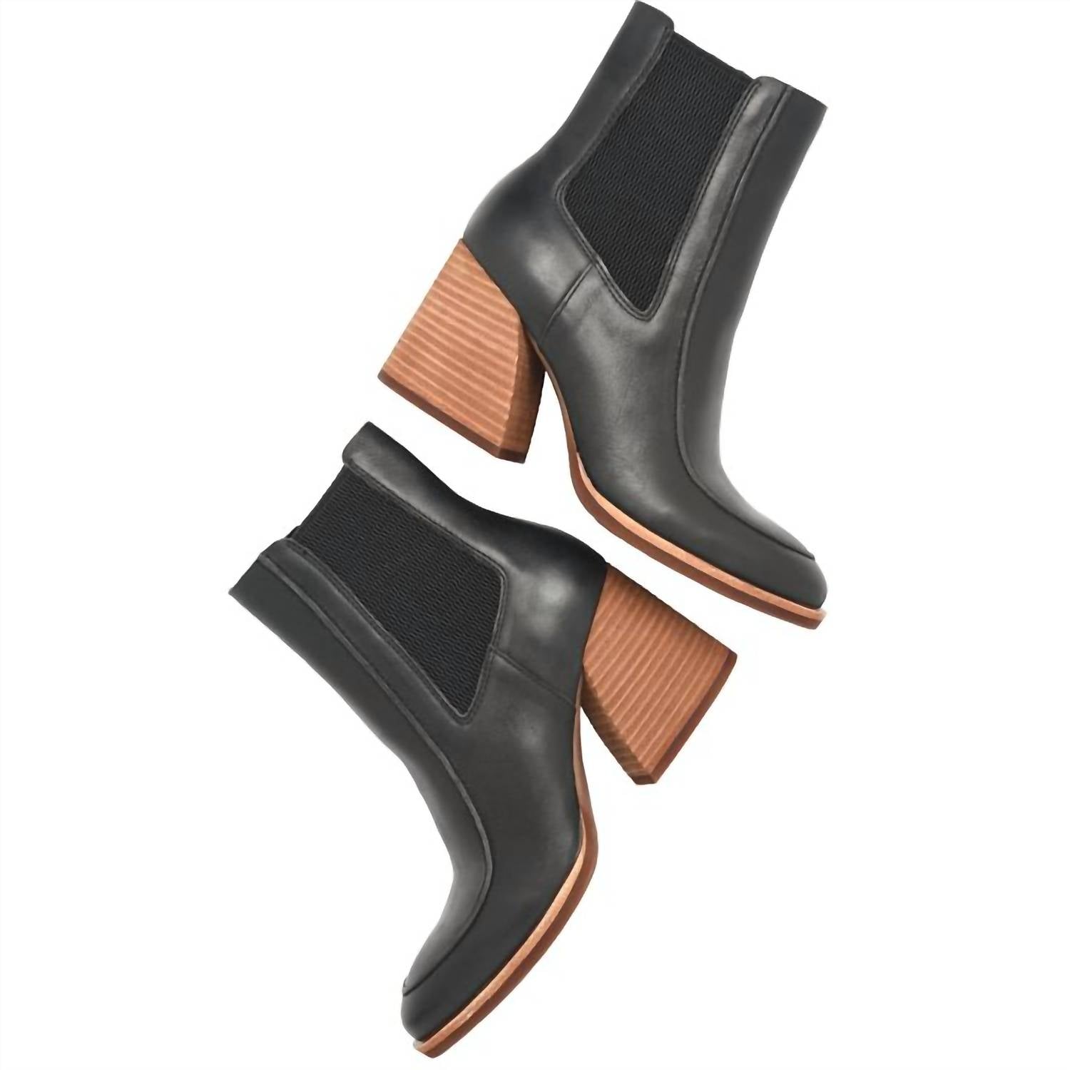 KORK-EASE Women's Sioux Boot in black - women's shoe - detail view