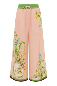 Alemais - Papaya Cropped Wide Leg Pant