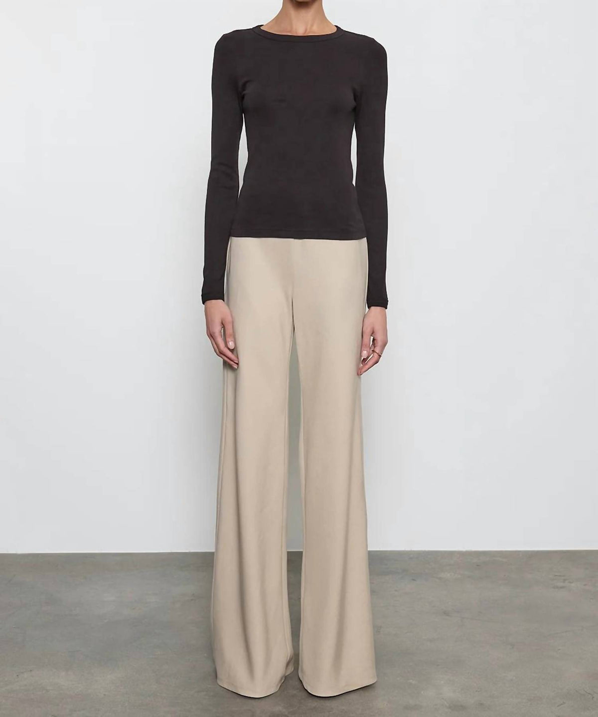 Enza Costa - Supima Cotton New Classic Long Sleeve Tee