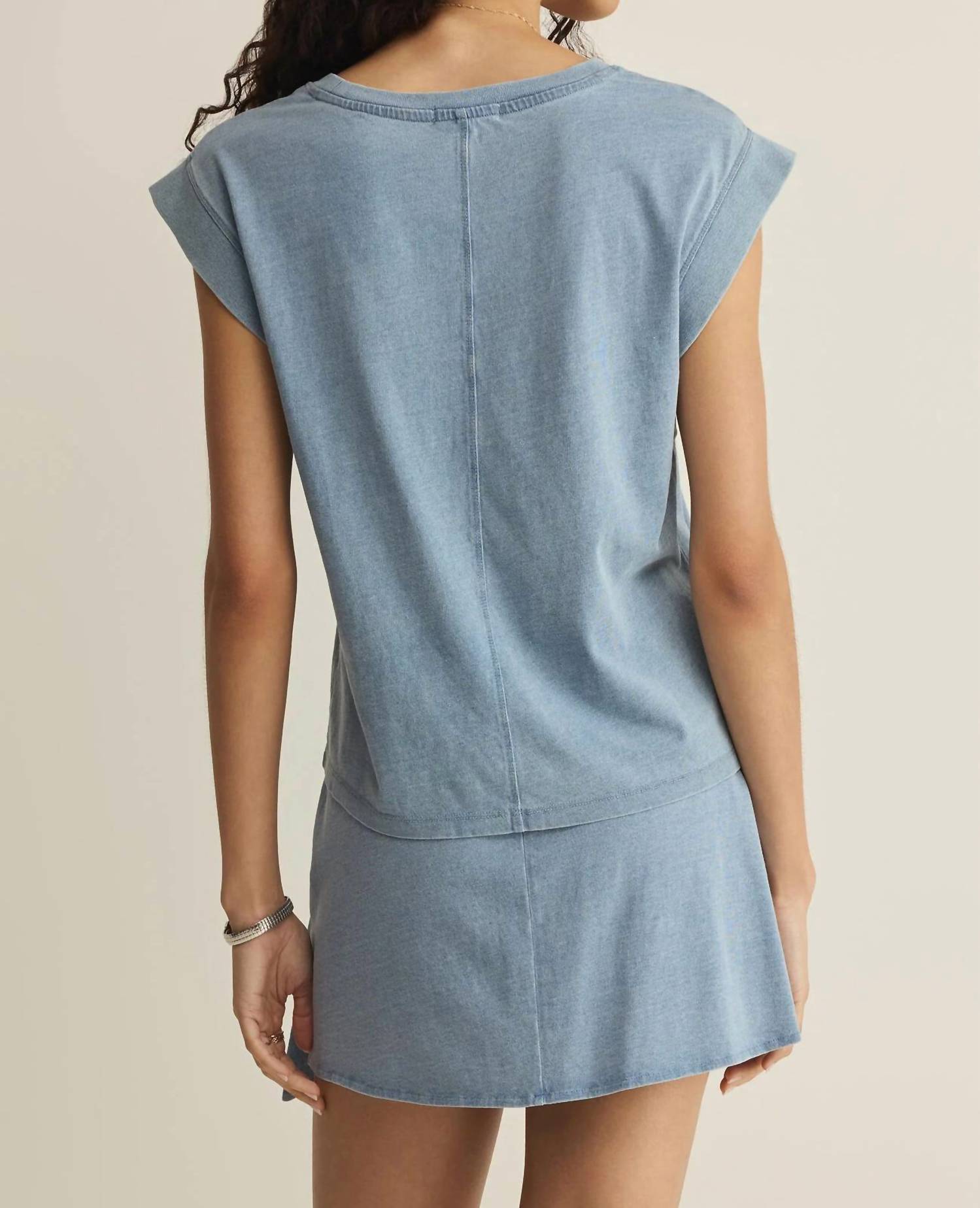 Z Supply - Camino Jersey Denim Top