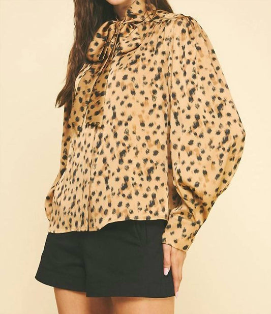 Pinch - Evelyn Tie Neck Blouse