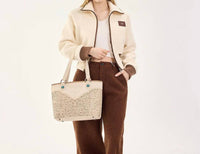 Montana West - Tooled Floral Concealed Carry Tote Bag