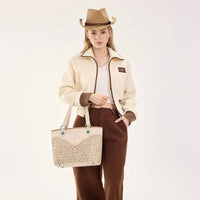 Montana West - Tooled Floral Concealed Carry Tote Bag