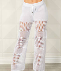 French Kyss - Crochet Wide Leg Pant