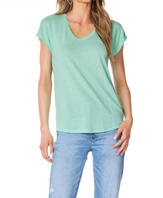 Bobi - Dolman Scoop Neckline Tee