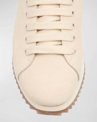 Pedro Garcia - Women's Orinda Shearling Suede Sneakers
