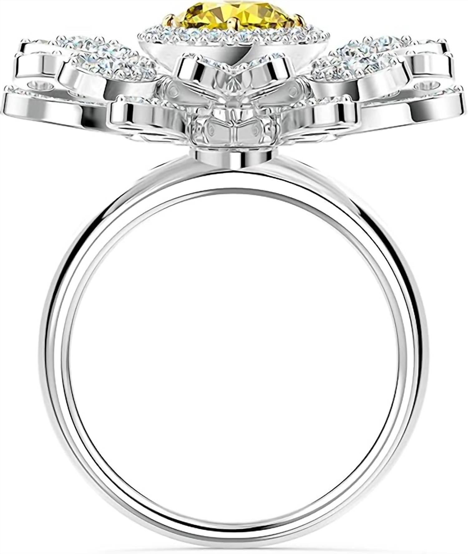 Swarovski - Women's Eternal Flower Daisy Ring